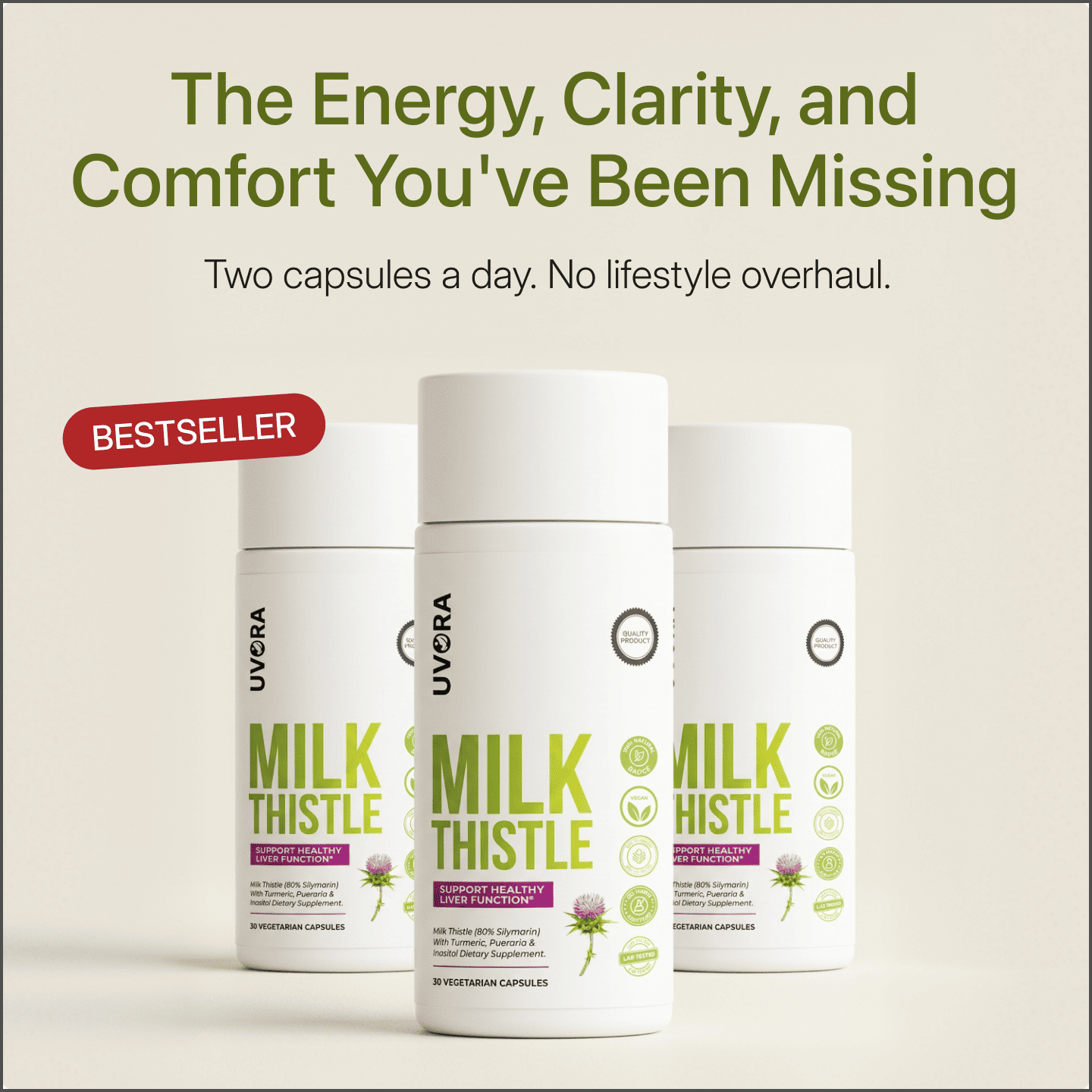 Uvora - Milk Thistle Support