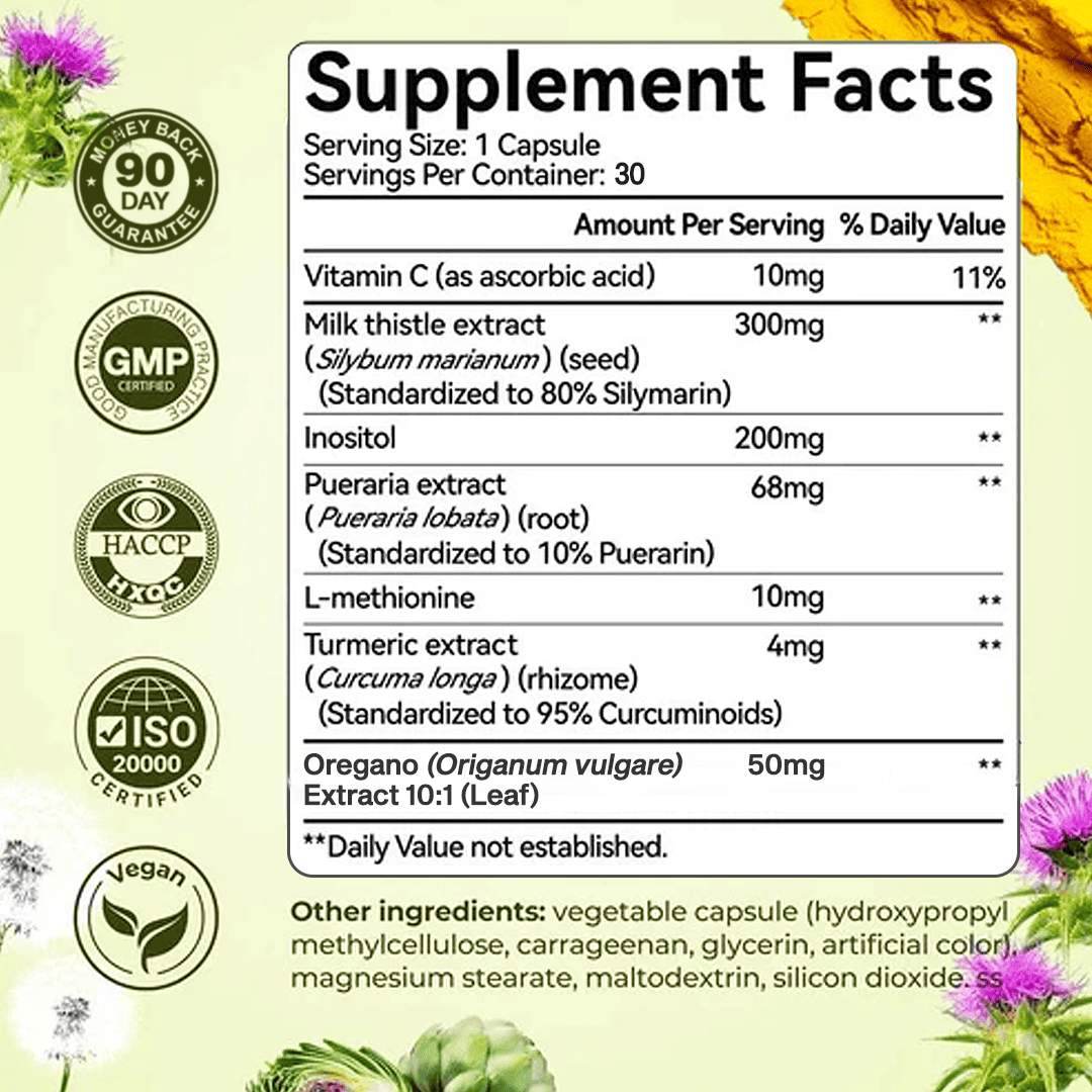 Uvora - Milk Thistle Gut Detox